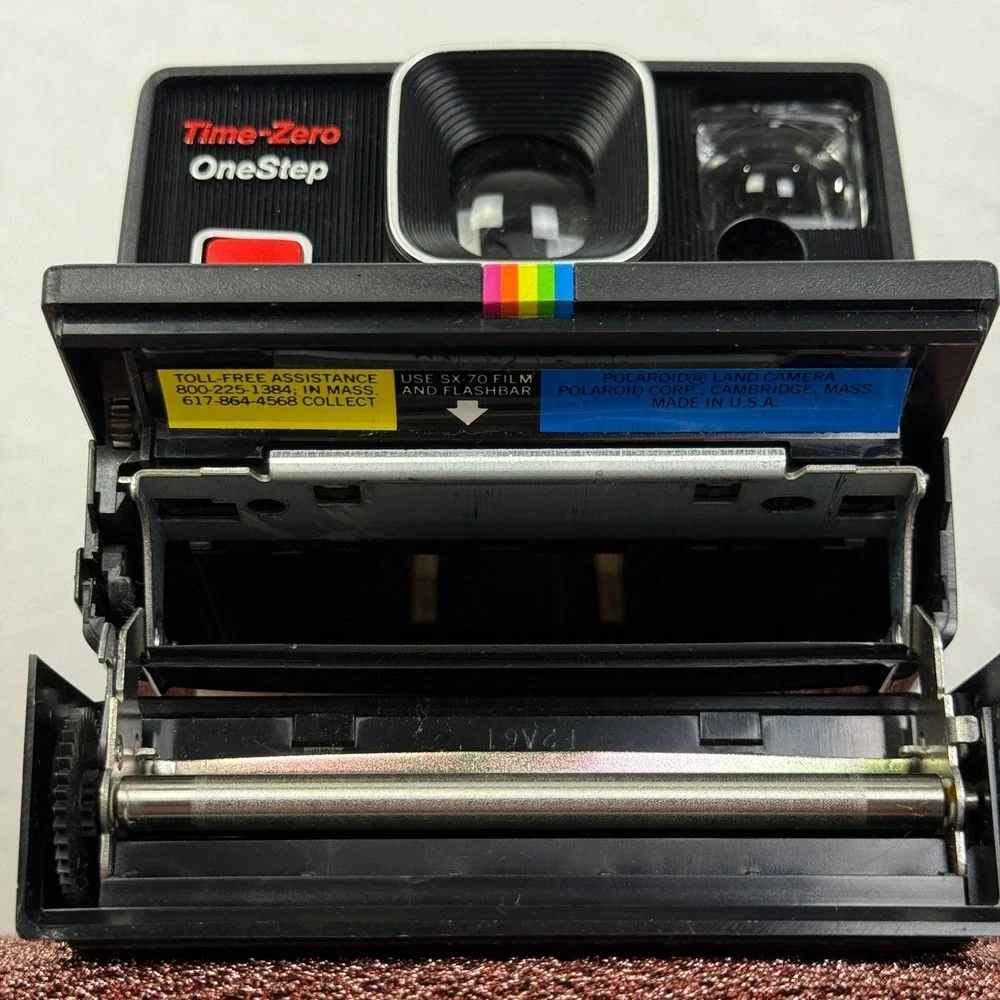 Vintage Polaroid Time-Zero OneStep‎ Land Camera Instant Film Photography